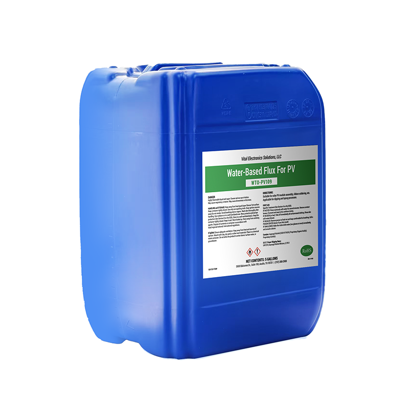 Water-Based Flux For PV